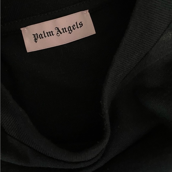 Palm Angels Black Security Tag T-Shirt - Picture 2 of 11